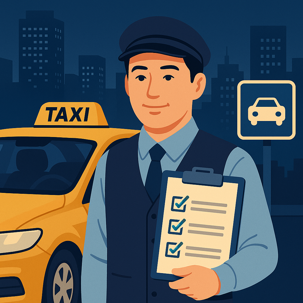 개인택시 면허 자격조건