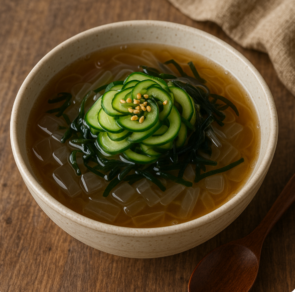 우무 오이 냉국