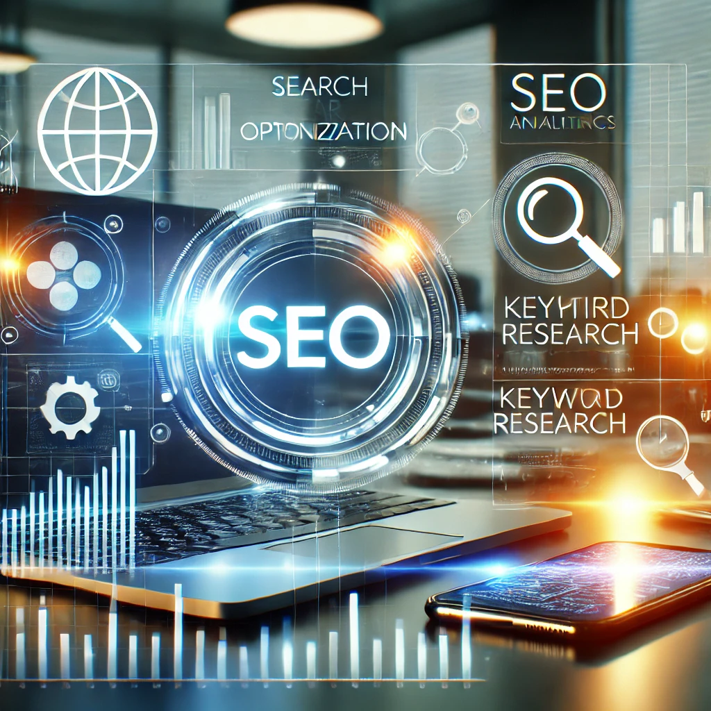 SEO최적화를 표현한 그림