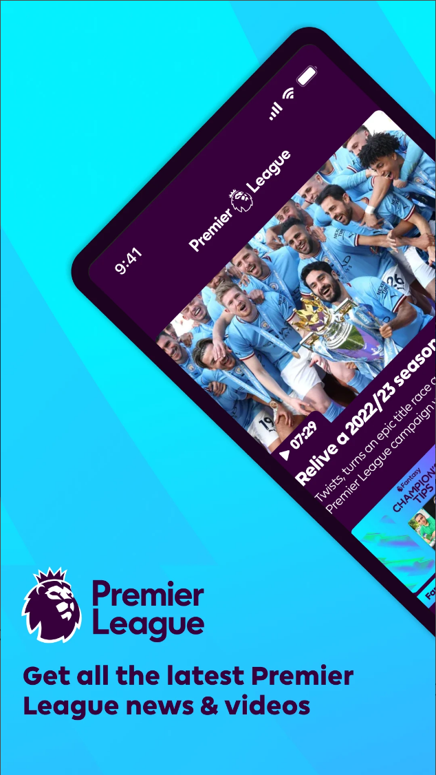 프리미어리그, 프리미어리그 순위, 프리미어리그 일정, Premier League, Official App