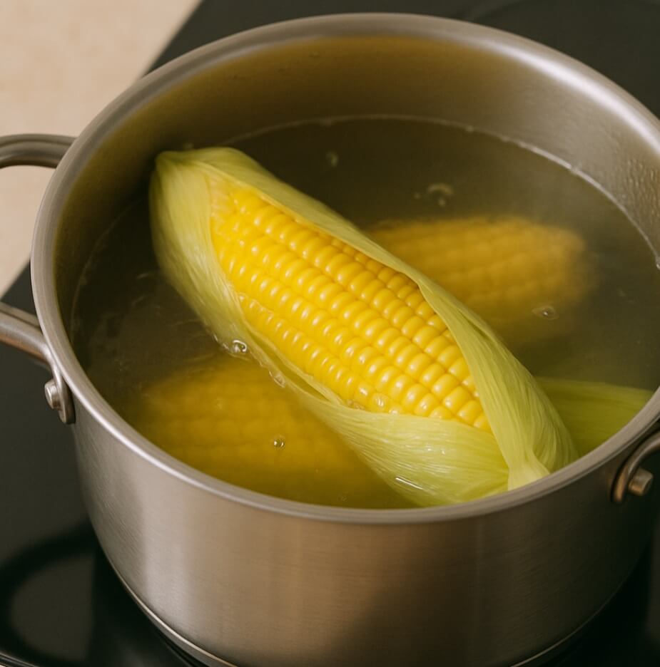 옥수수 삶는 방법