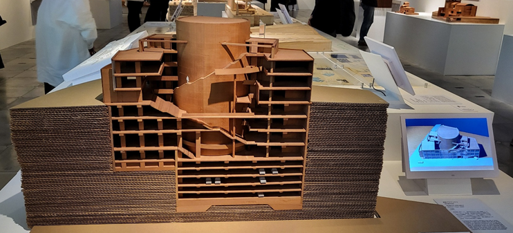 안도다다오의 작품전시