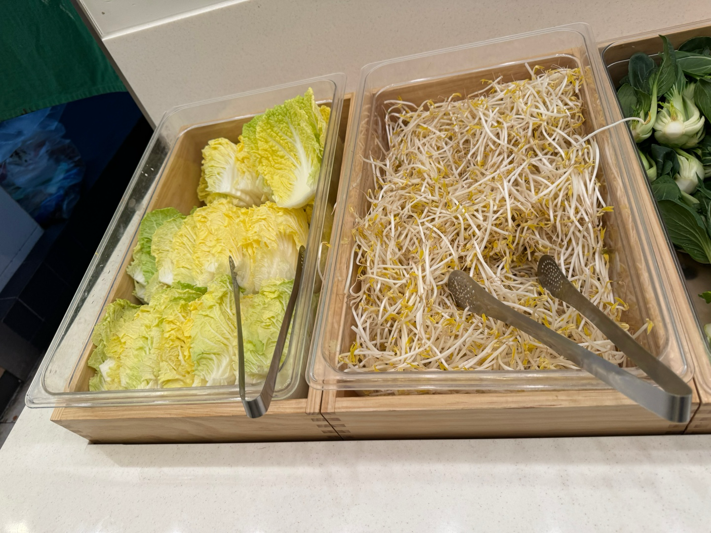 알배추 및 콩나물 코너 이미지