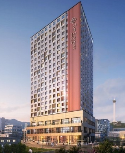 부산 남포동 1차 건설현장