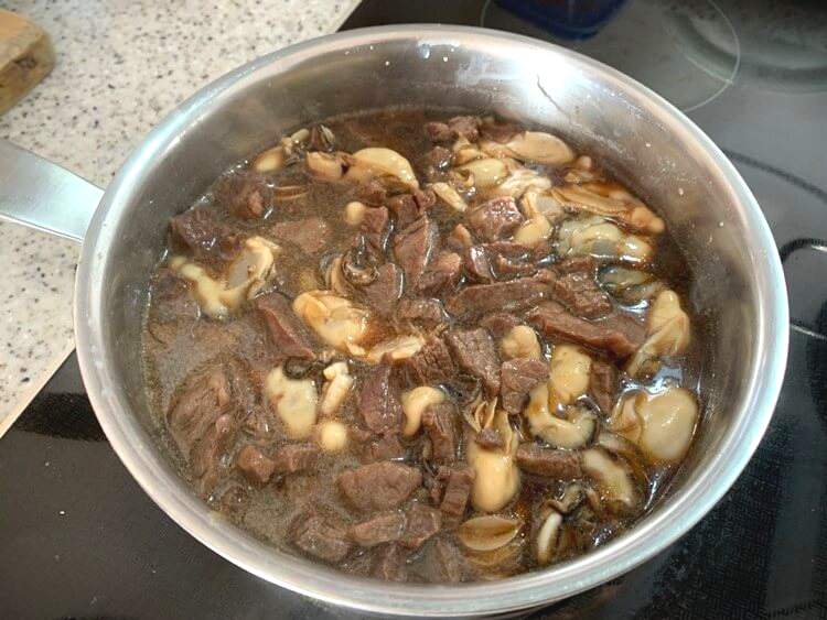 소고기굴 떡국장