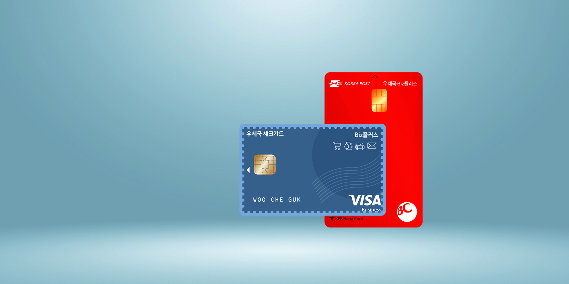 비즈플러스 카드 신청 방법