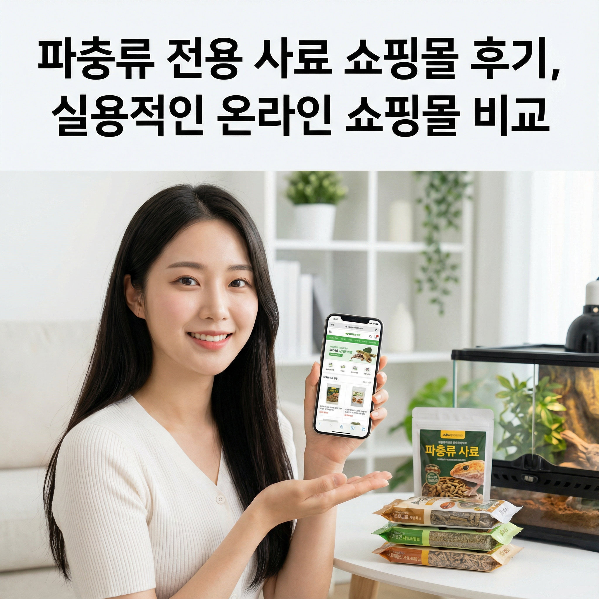 파충류 전용 사료 쇼핑몰 후기 | 실용적인 온라인 쇼핑몰 비교