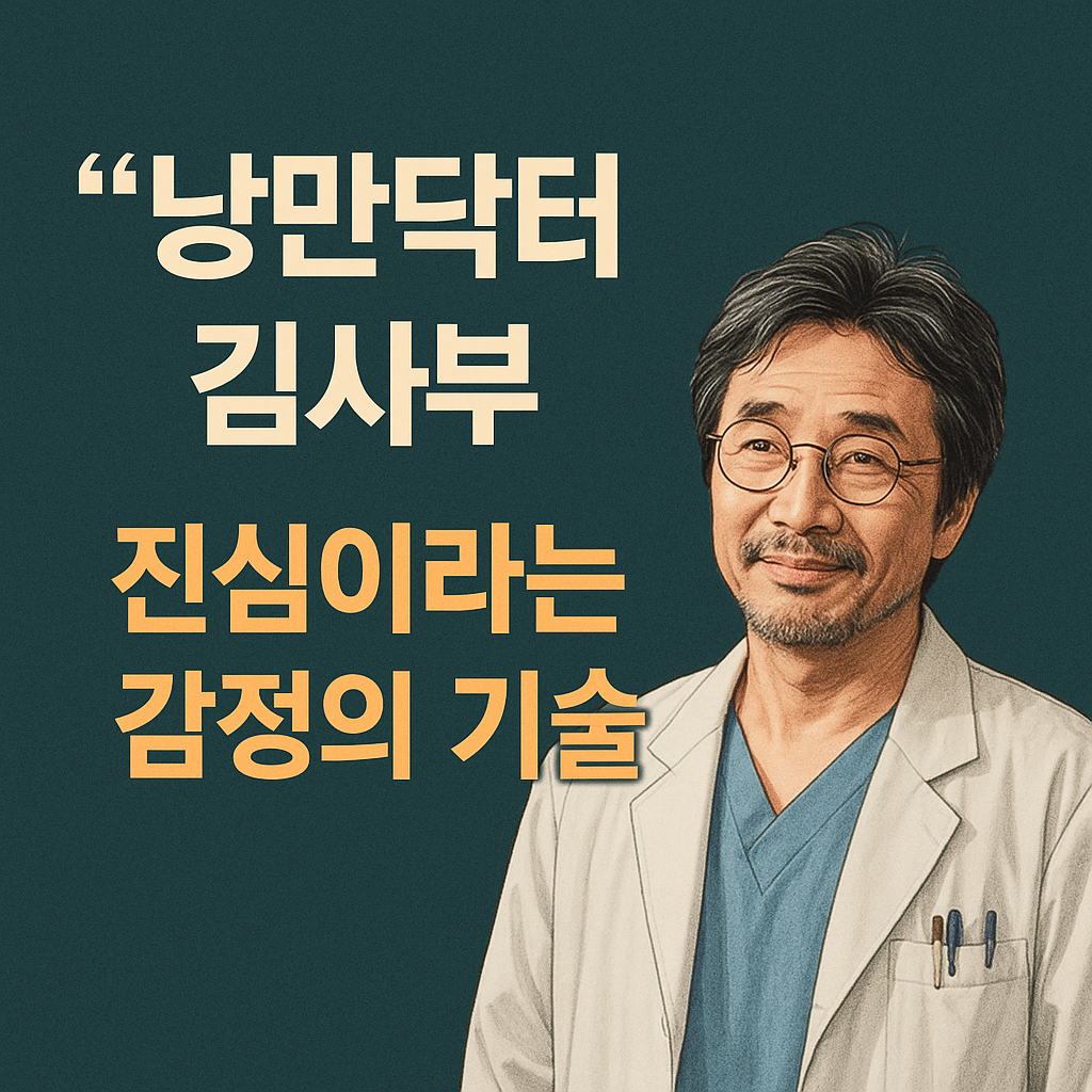 낭만닥터 김사부, 진심이라는 감정의 기술