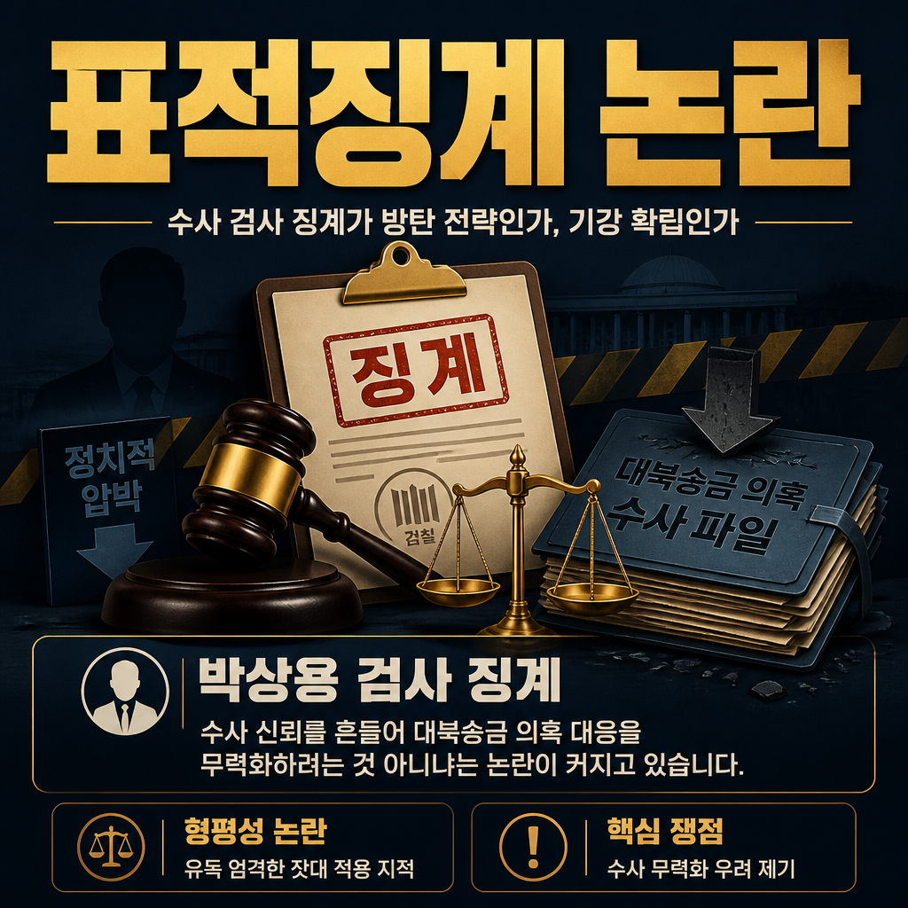 표적징계 논란