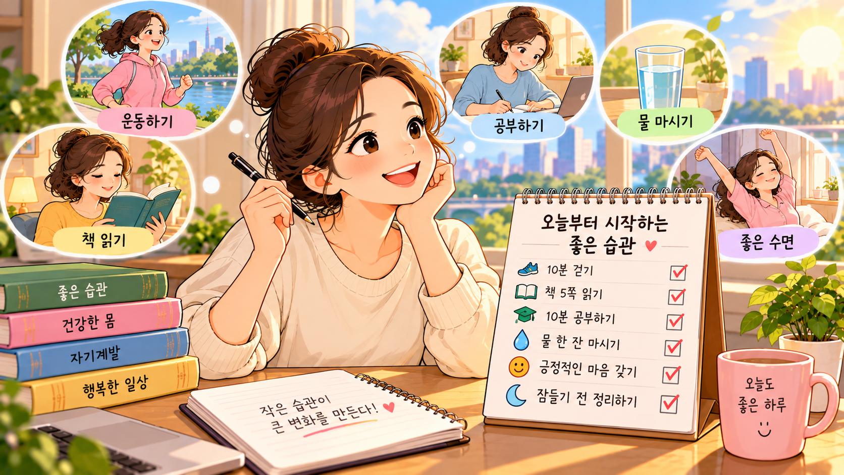 좋은 습관 하나가 일상을 바꾸는 과정