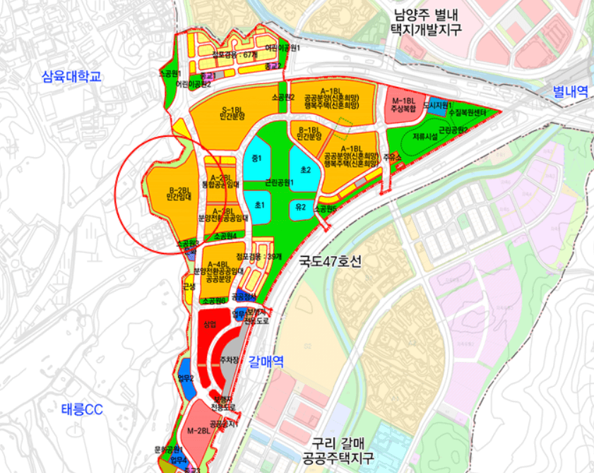 갈매역세권 위치