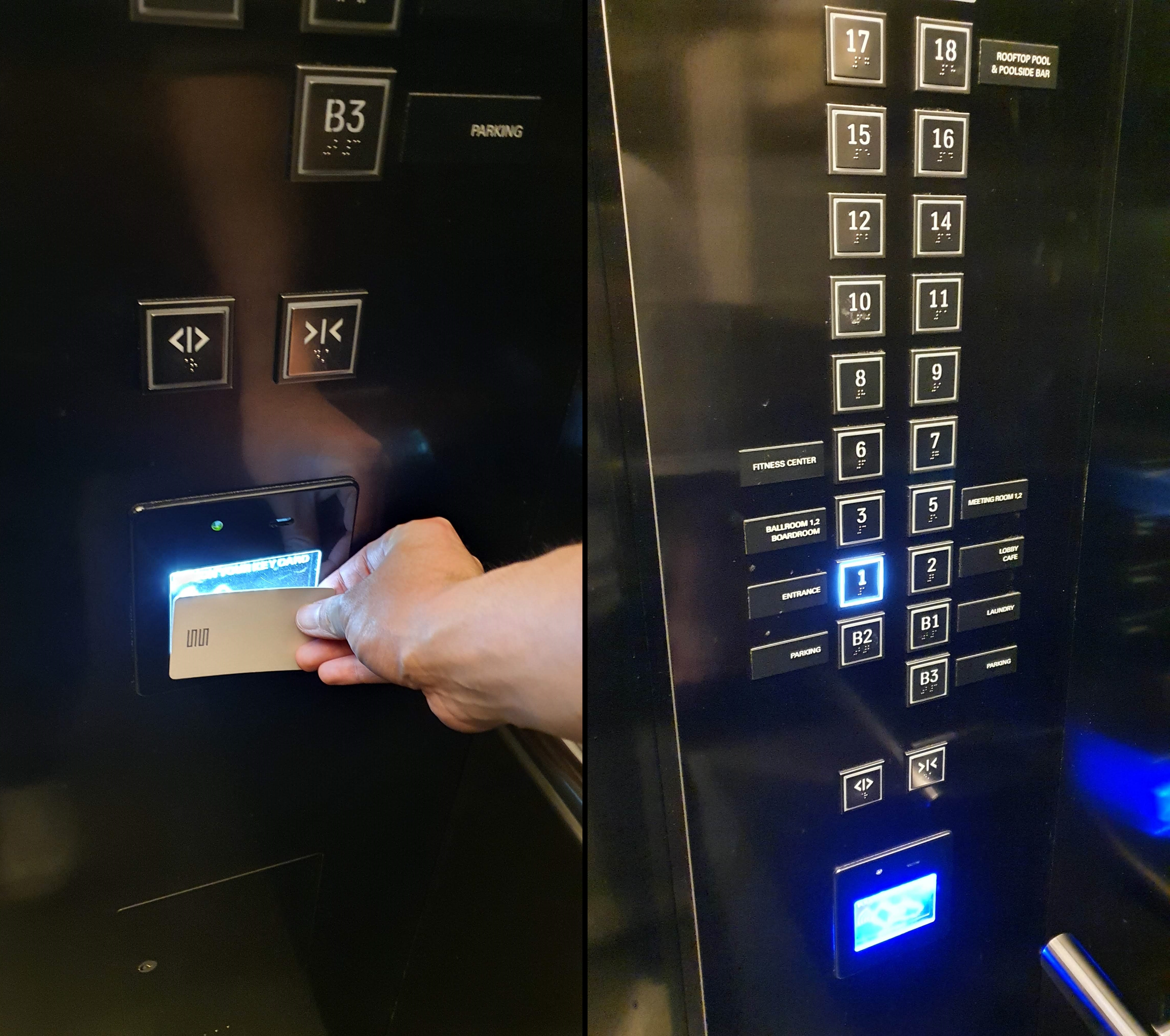 신라스테이-해운대-엘리베이터