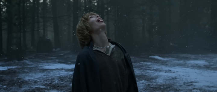 눈을구경하고있는암레트