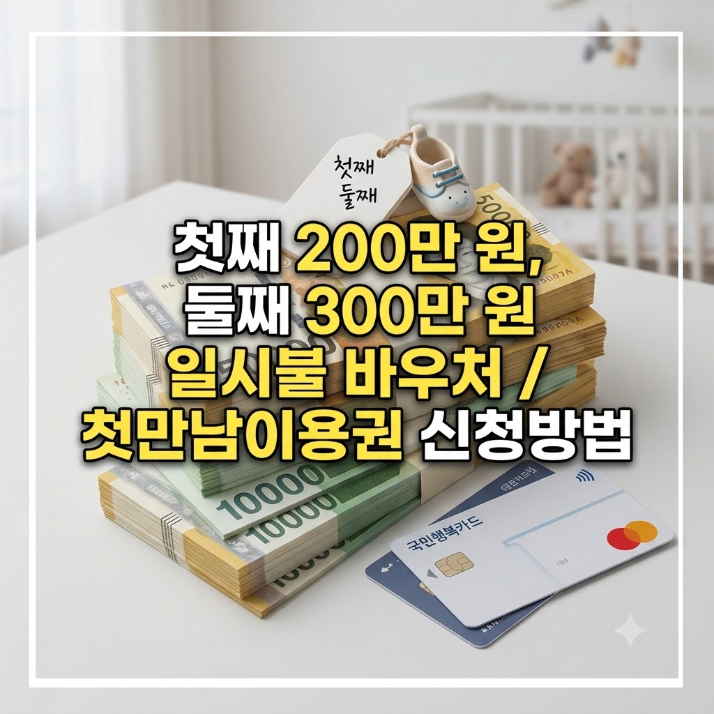 첫만남이용권 신청방법