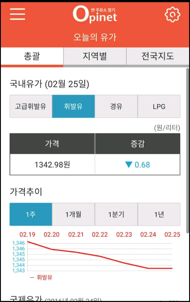 주유소 가격비교
