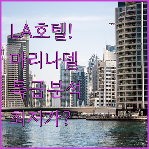 로스앤젤레스 마리나 델 레이 호텔 추..