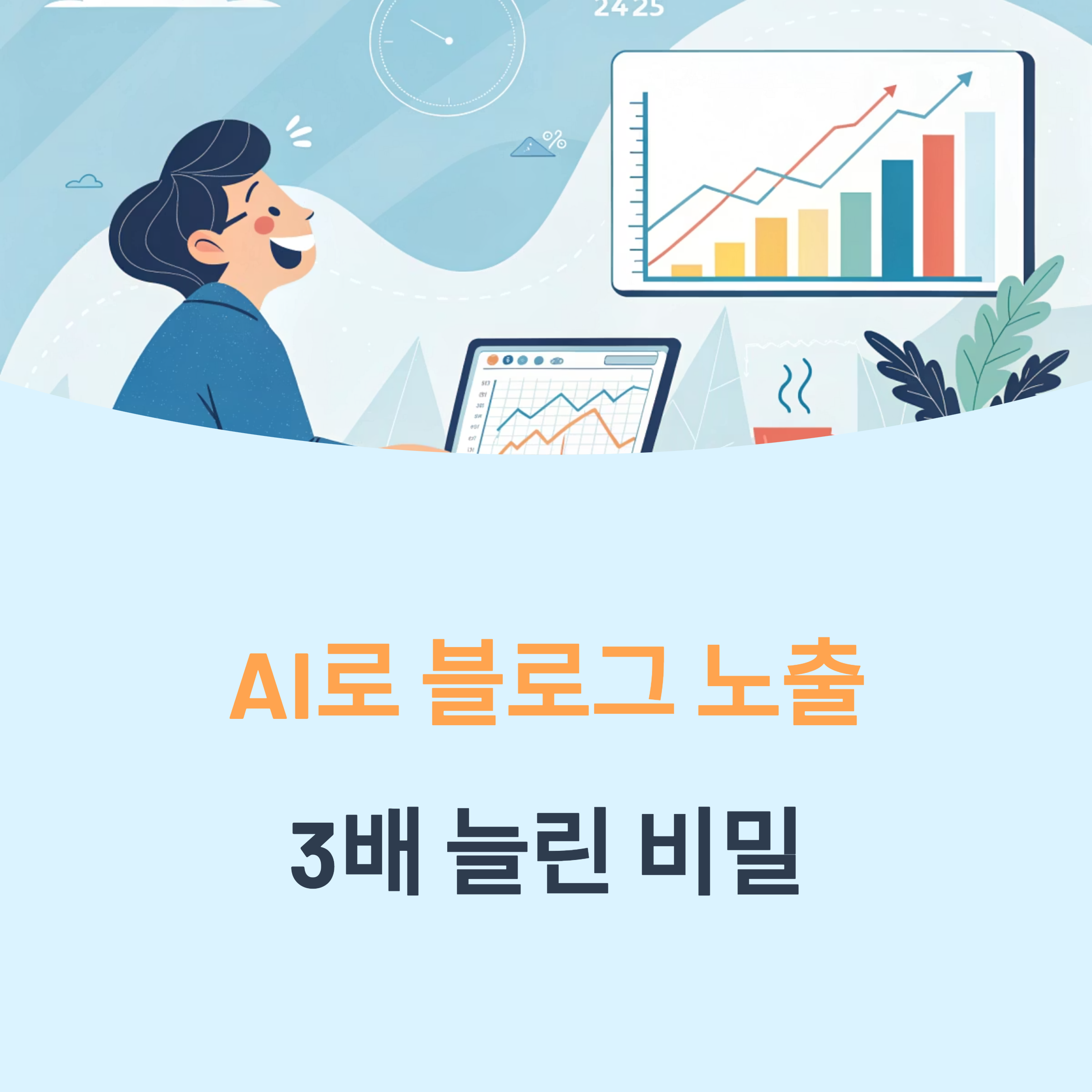 AI 글쓰기 전략으로 블로그 노출 3배 증가한 비결