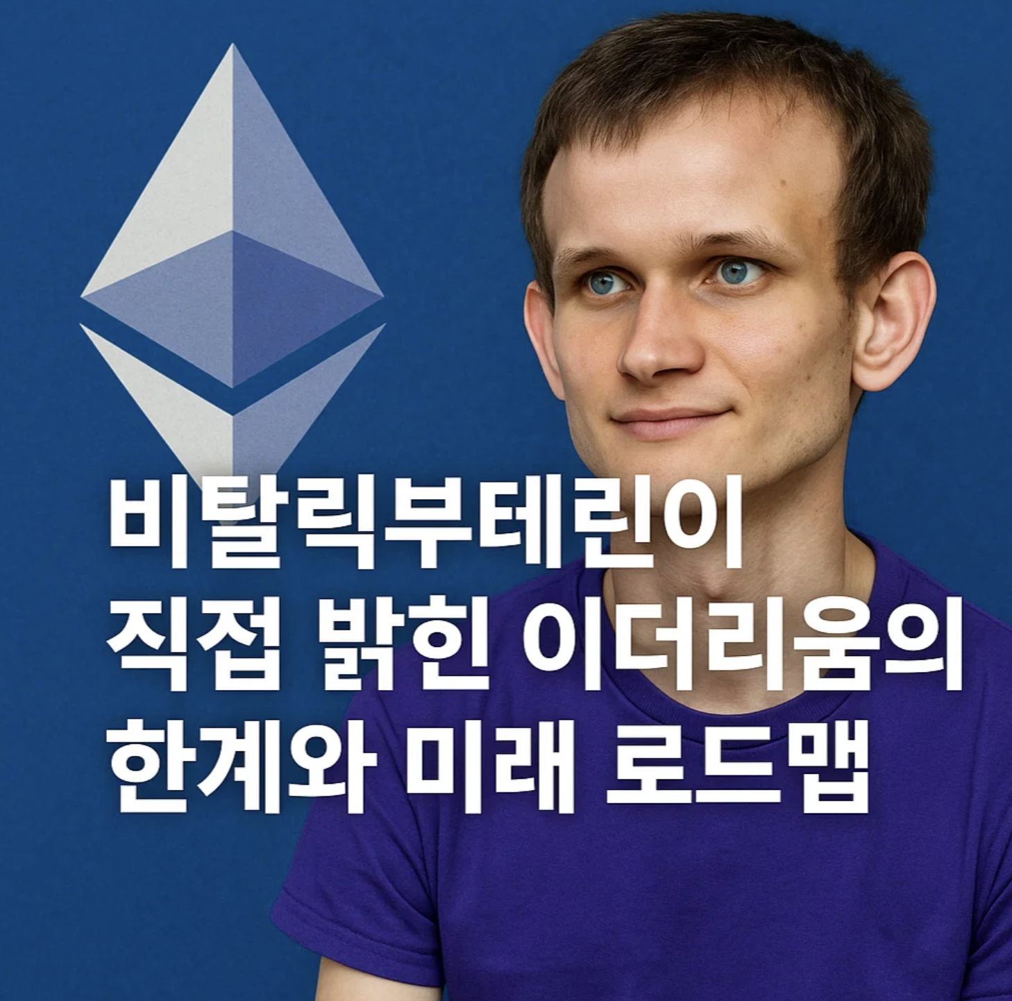 비탈릭 부테린이 직접 밝힌 이더리움의 한계와 미래 로드맵