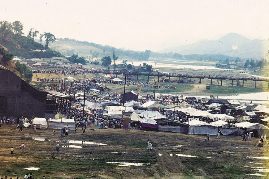 1960년대 강릉단오제 모습