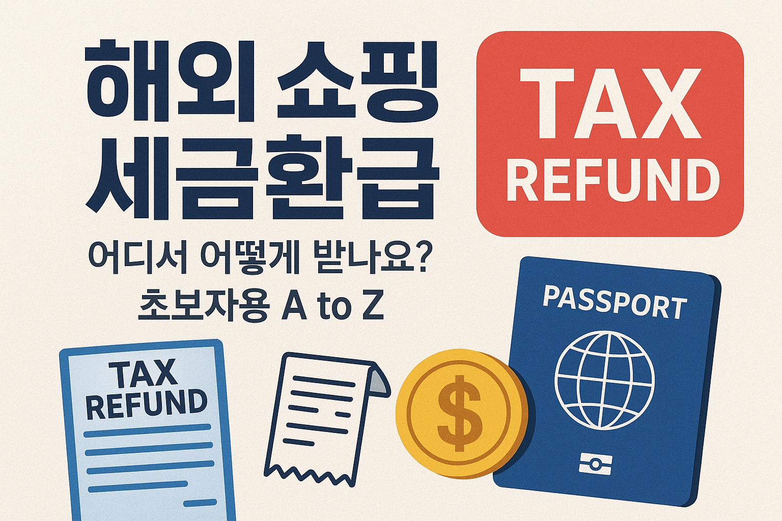 해외 쇼핑 세금환급