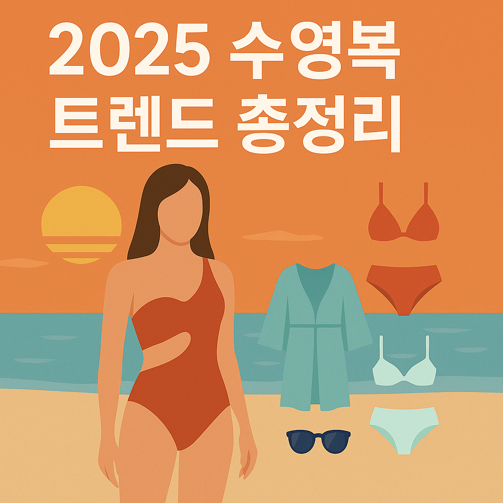 2025년 여름, 수영복 트렌드 총정리