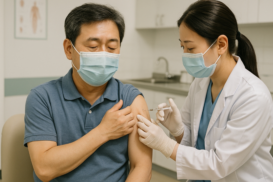 백신 접종 관련 자료 사진