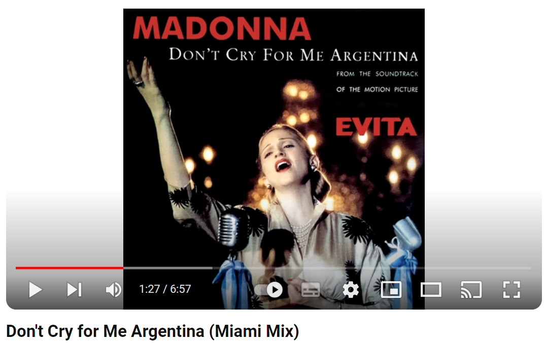 마돈나-Don’t-Cry-For-Me-Argentina
