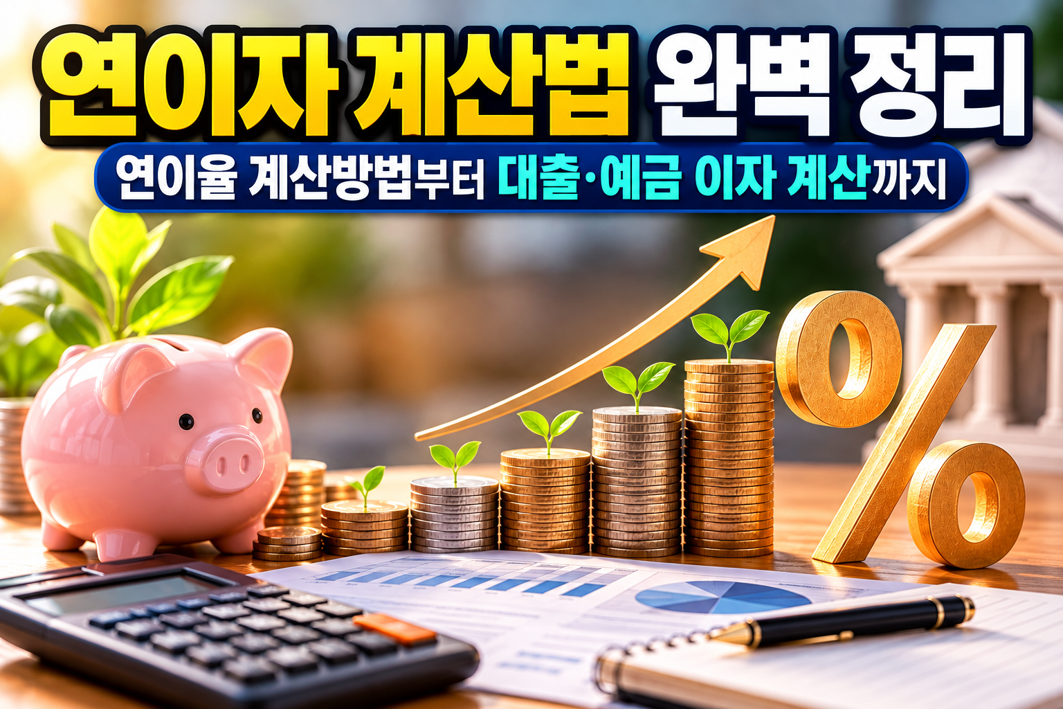 연이자 계산법 완벽 정리|연이율 계산방법부터 대출·예금 이자 계산까지 관련 사진