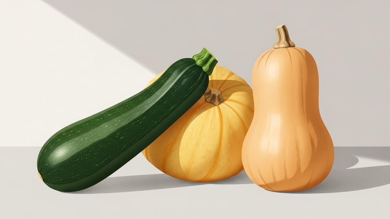 수입호박 특징정리 (주키니, 국수호박, 땅콩호박)