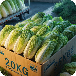 괴산 절임배추 20kg 직거래 가격 이미지
