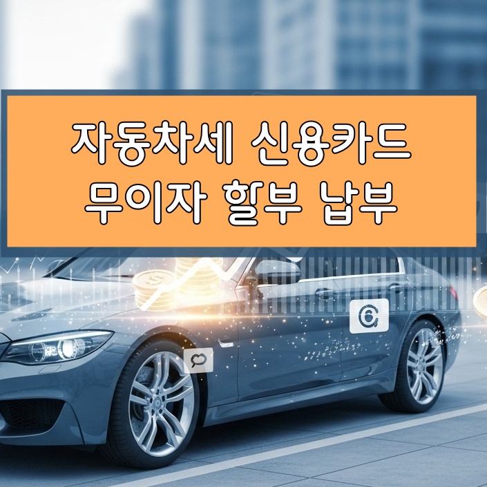 2026년 자동차세 위텍스에서 연납