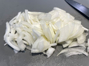 오이소박이에 양파