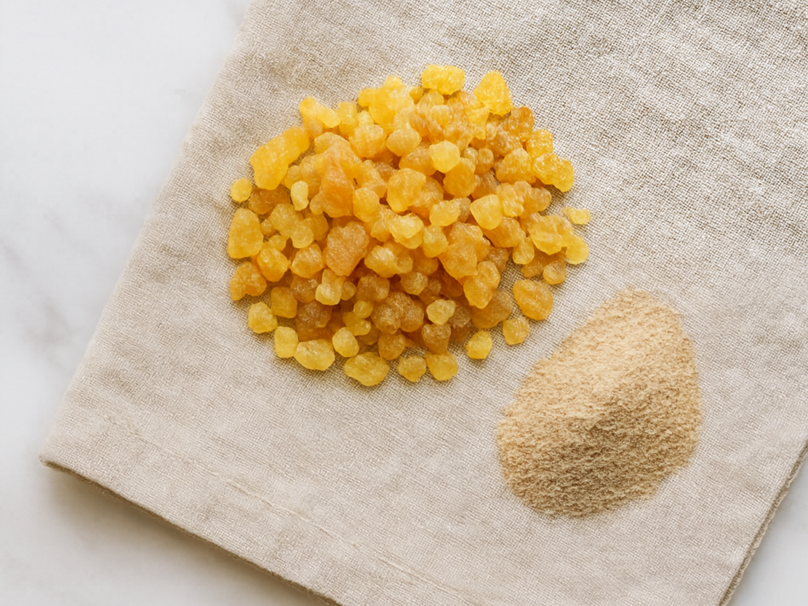 보스웰리아 분말 계란후라이에 넣음