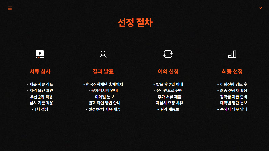 주거안정장학금-신청-유의사항