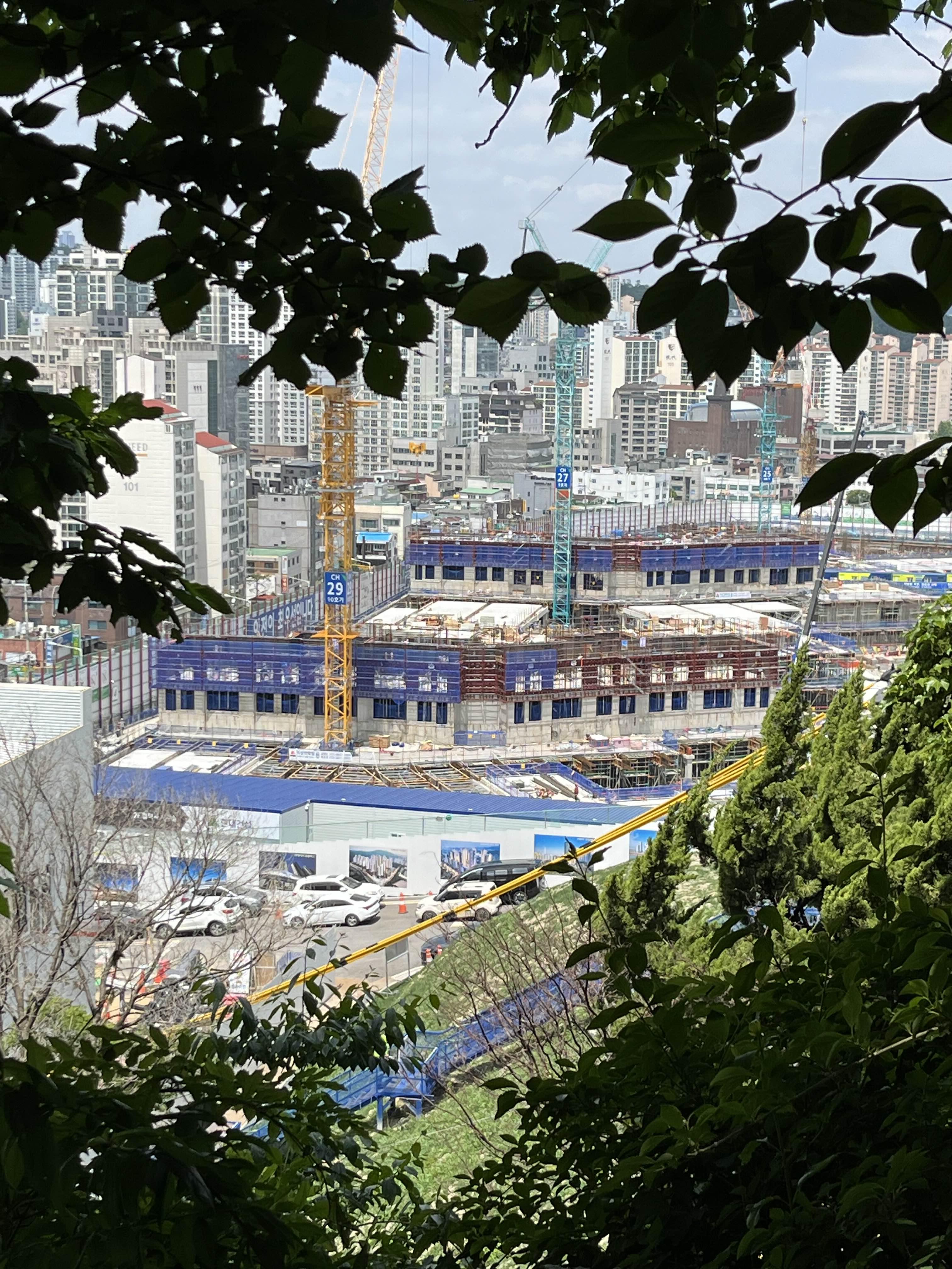 디에이치 방배 공사현장