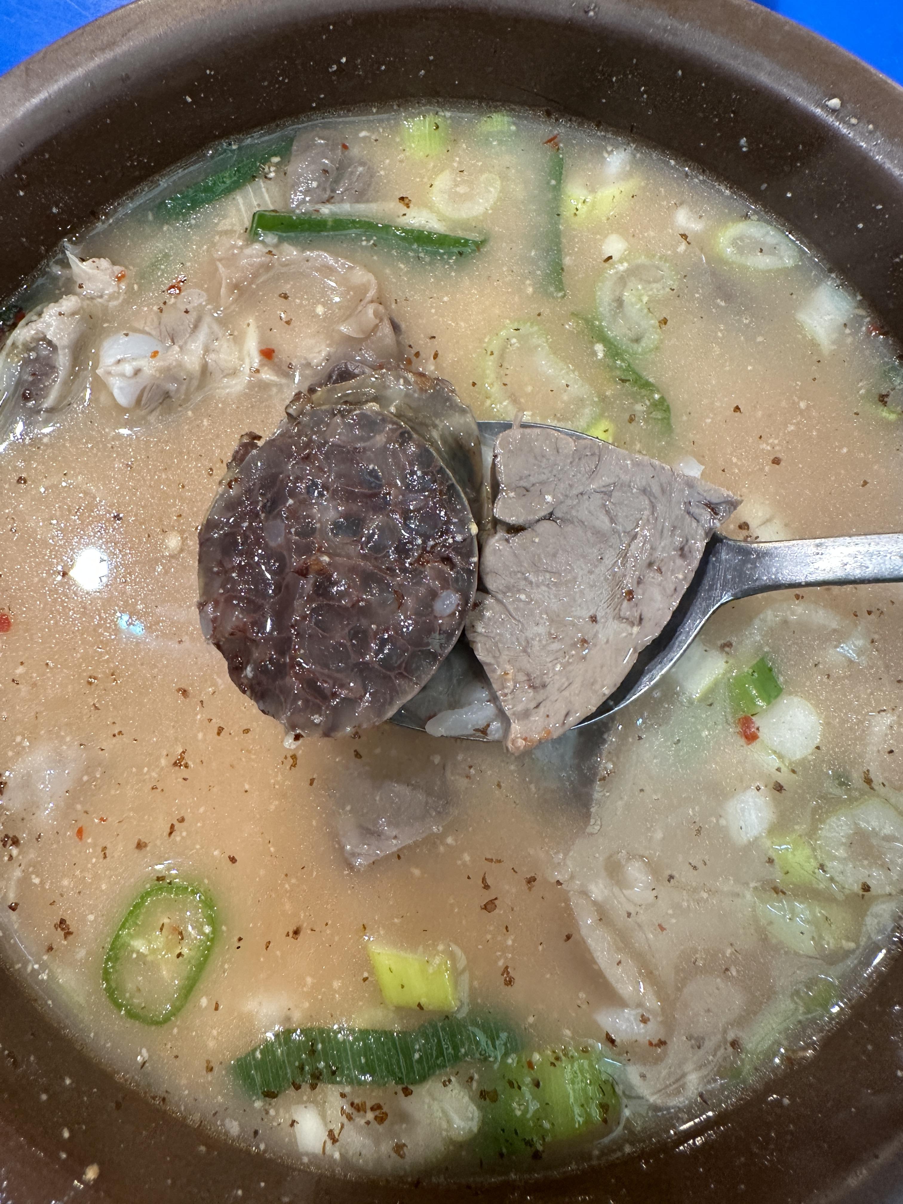 서울남대문시장 순대국 맛집