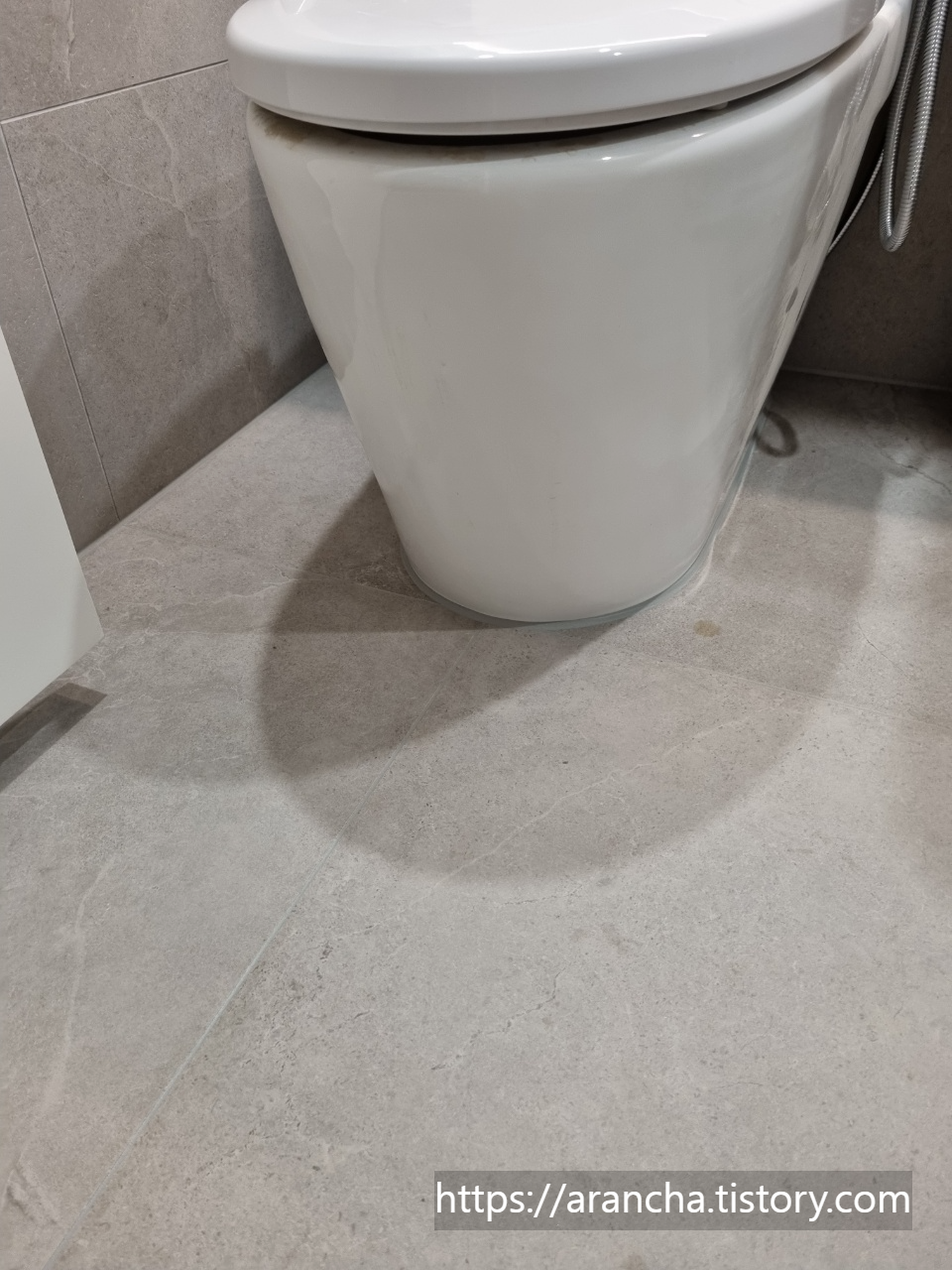 변기줄눈시공
