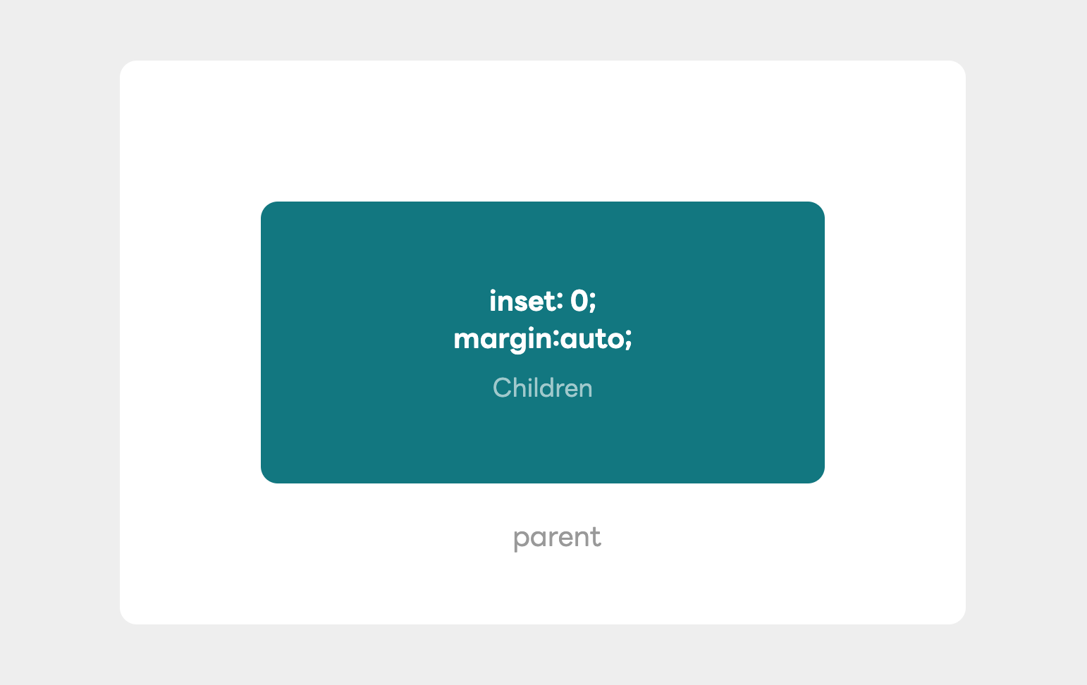 inset 속성과 Margin auto 를 통한 중앙 정렬