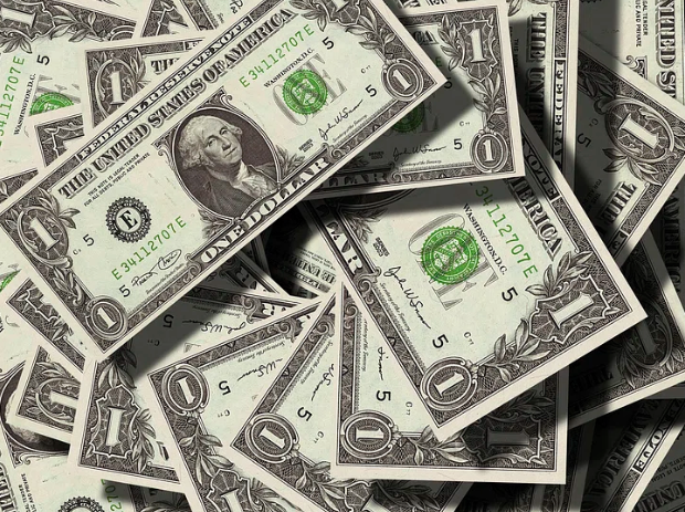 기축통화 중 하나인 달러 사진