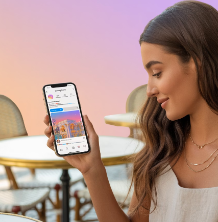 Instagram algorithm reset feature interface showing content preferences and recommendation settings