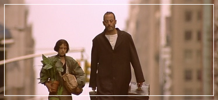 영화 레옹의 한 장면