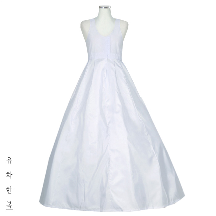 유화한복 3단캉캉 한복속치마 제일풍성한 한복배치