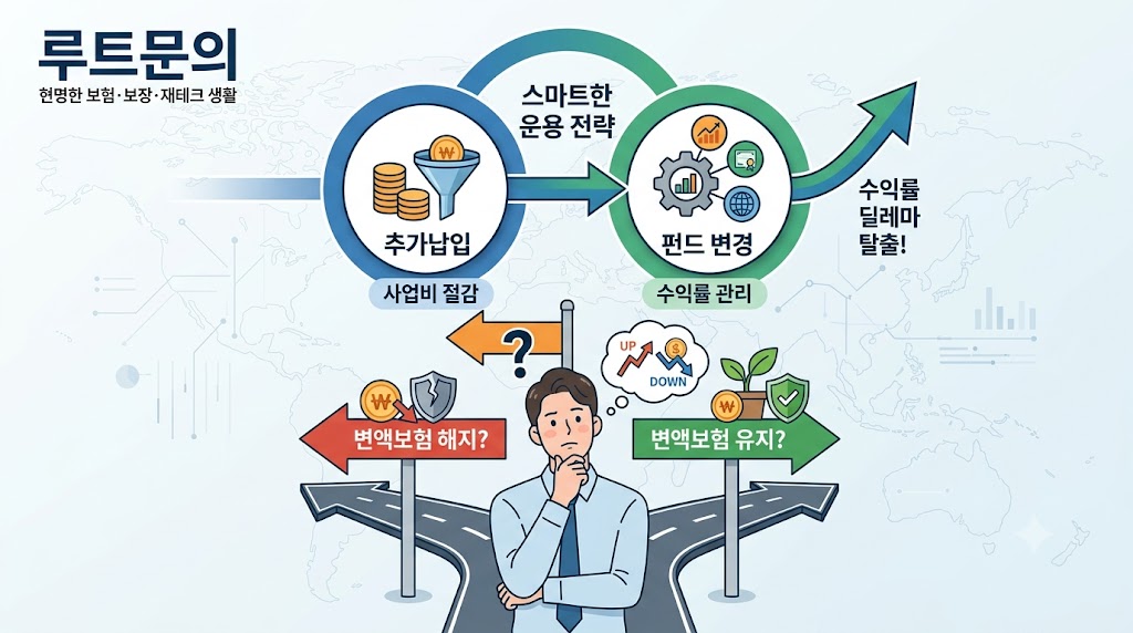 변액보험 해지 유지 고민 해결을 위한 스마트한 운용 전략