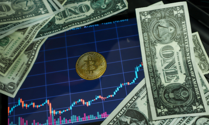 주식 투자하는 사진