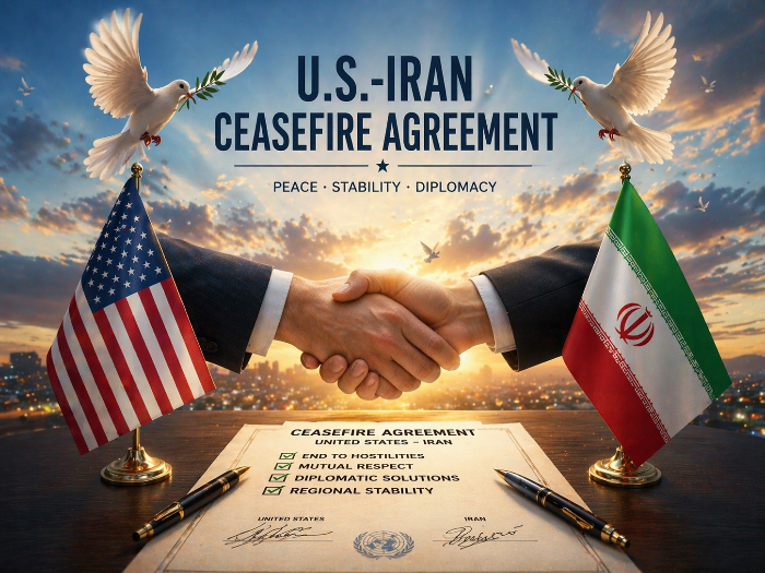 미국-이란 휴전 합의 발표