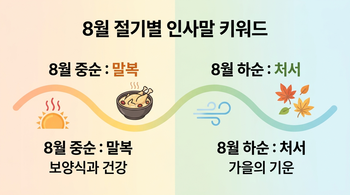 8월 인사말 모음집