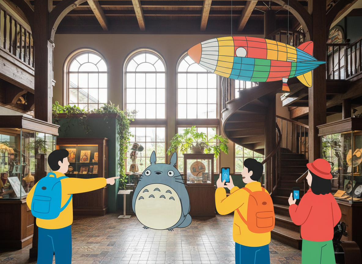 도쿄 미타카 지브리 미술관 예약