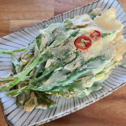 방풍나물전-만들기