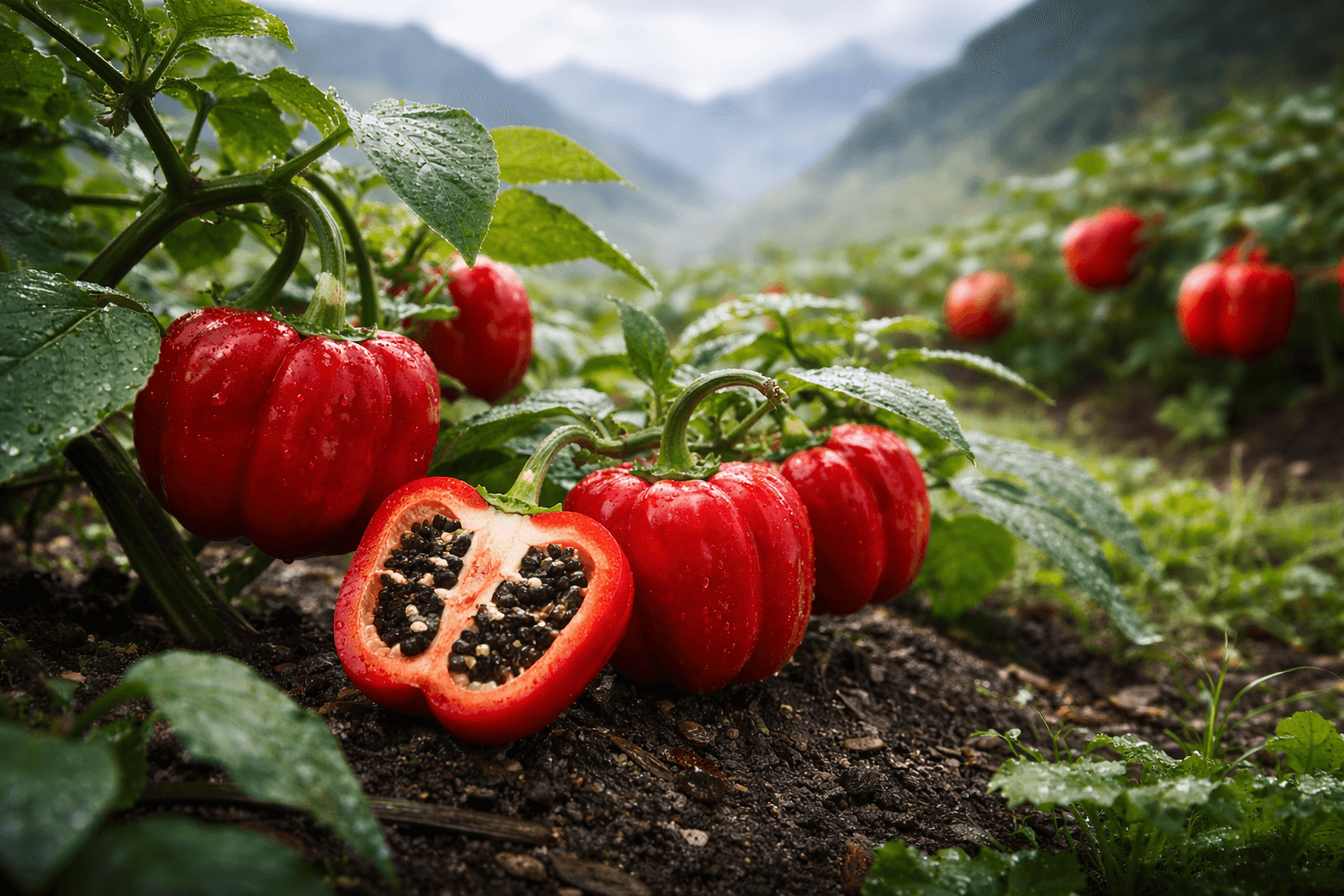 Capsicum pubescens &ndash; 고산지대에 강한 독특한 종