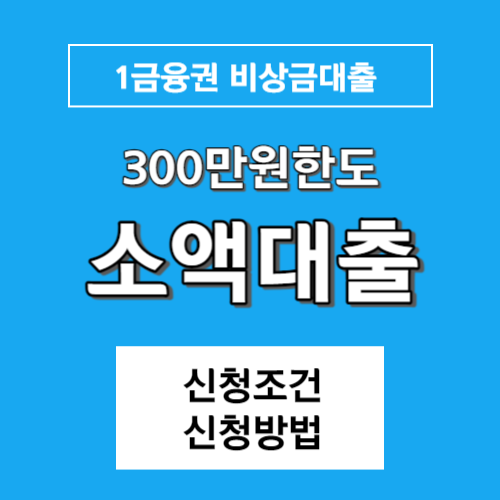 소액대출 300만원 쉬운곳